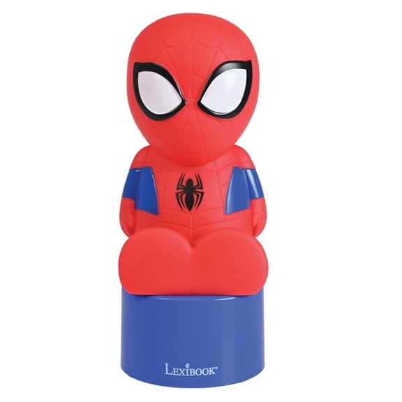 Lexibook, Spiderman Bluetooth Speaker Night Light, Blue
