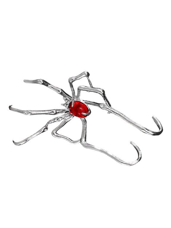 Spiders Ear Cuff Halloween Accessory Comfortable Clip Earring Not Piercing Earrings Suitable for Various Occasions