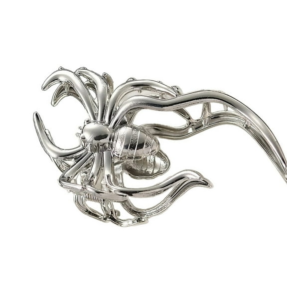 Spiders Hair Claw Clip Strong Grip Multiuse Large Clamp For Women Daily Activity and Halloween Party Punk Headpiece