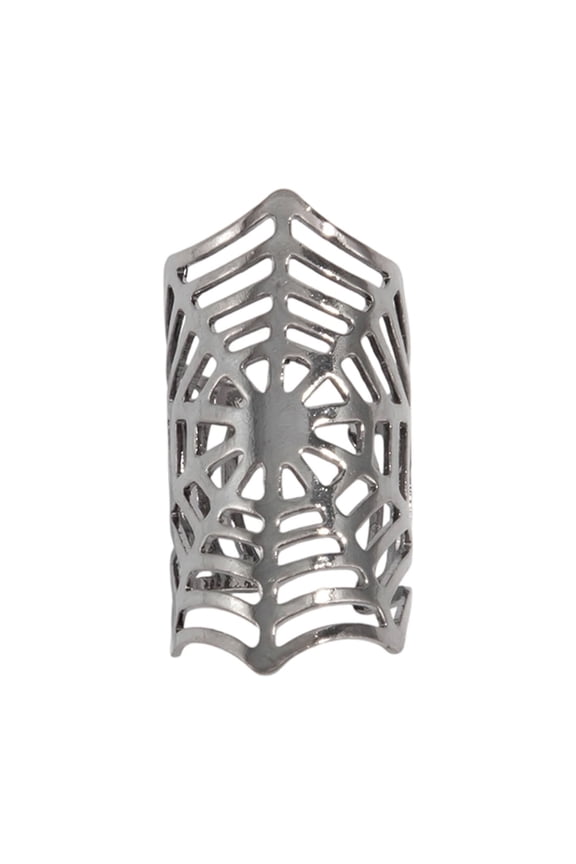 Spiders Web Ear Clip Not Piercing Earring Halloween Ear Cuff Suitable for Youthful Women Seeking Fashion Versatility