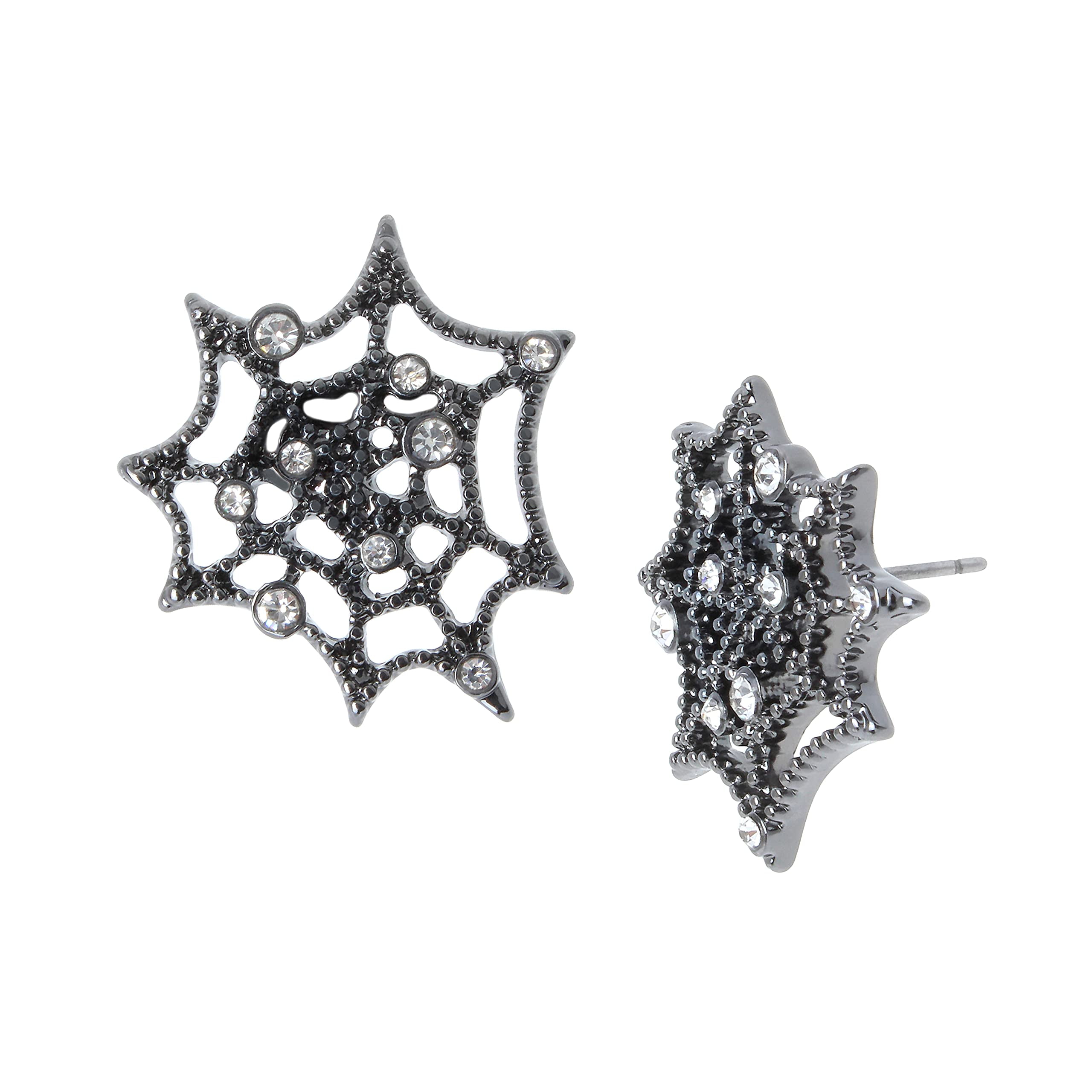 Spiderweb Stud Earrings