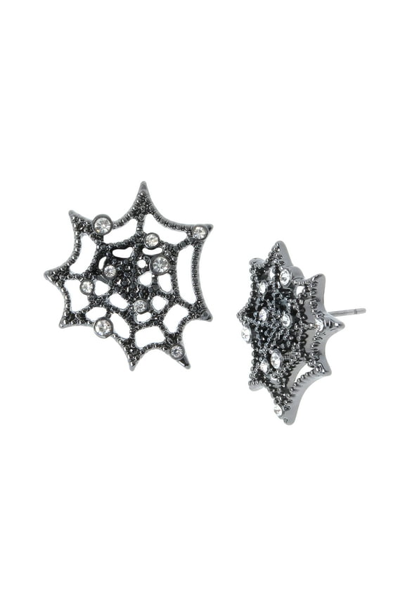Spiderweb Stud Earrings