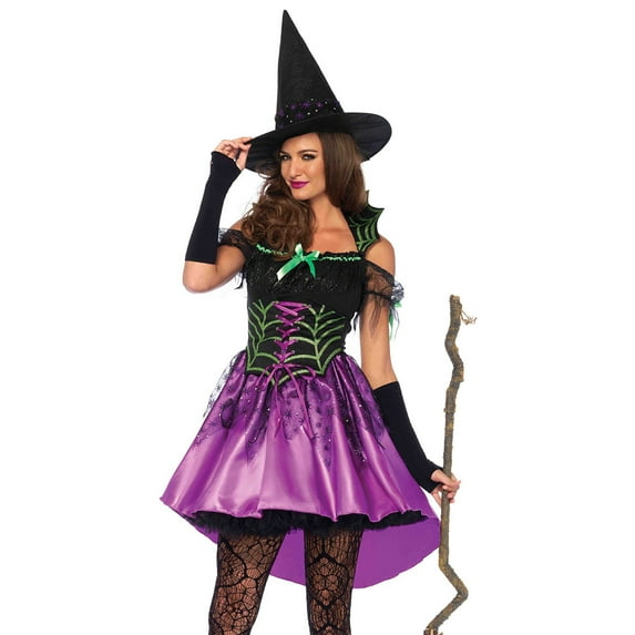 Leg Avenue Women's Spiderweb Witch Costume