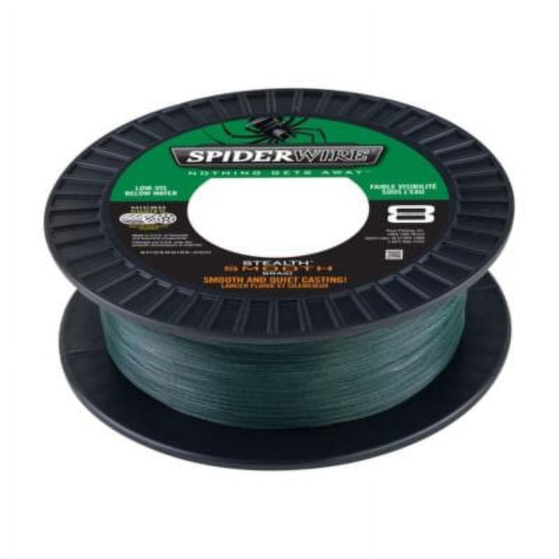 SpiderWire Stealth® Smooth Superline, Moss Green, 15lb