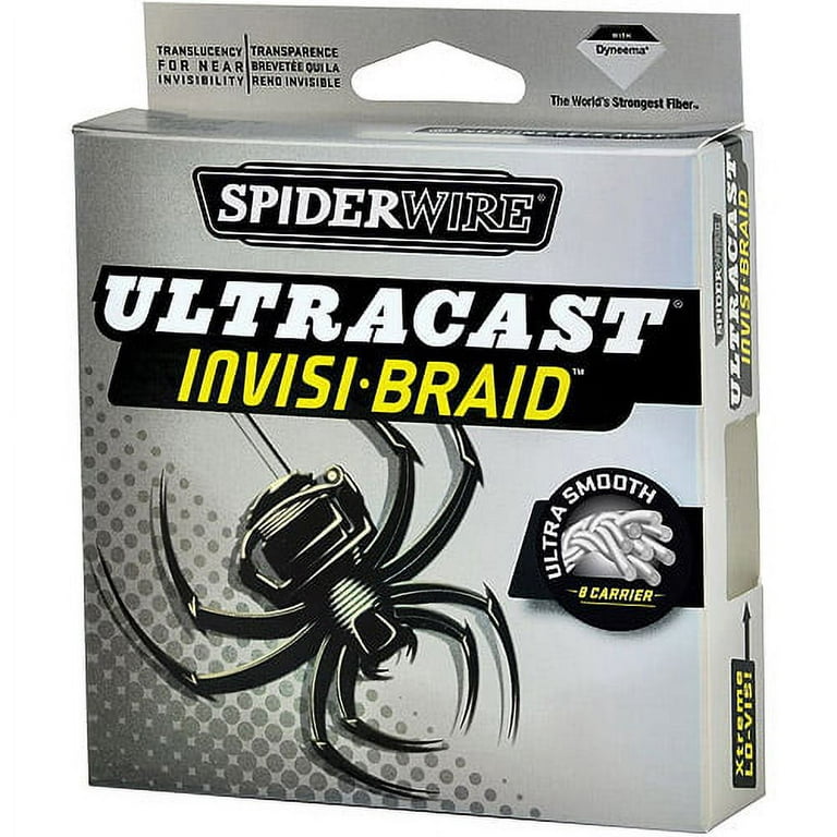 Spiderwire Ultracast Invisi-Braid Fishing Line, 300 yd Filler