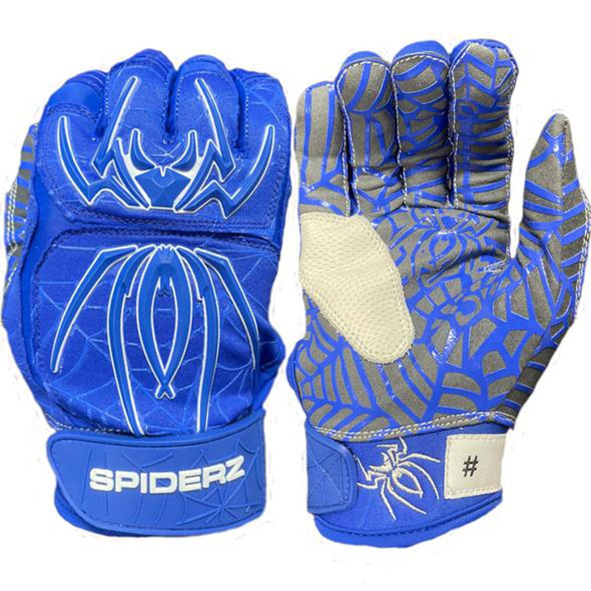 Spiderz 2022 Hybrid Series Men's Baseball Batting Gloves (Pair
