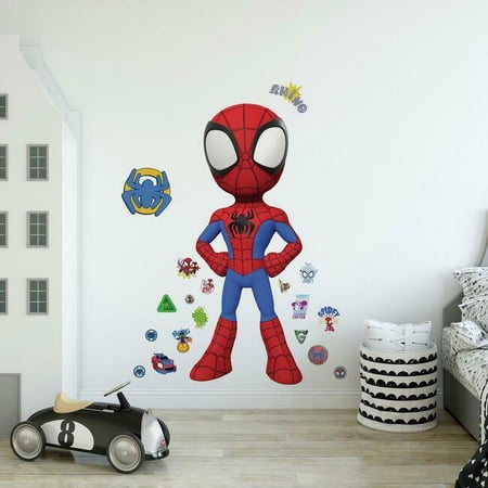 Spidey And His Amazing Friends Peel And Stick Giant Wall Decals