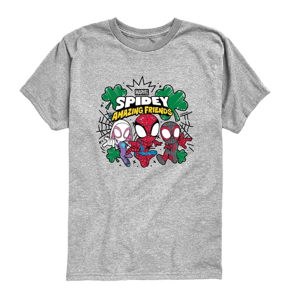 Spidey and His Amazing Friends - Sketchy St Paddys Toddler Boys' Toddler Short Sleeve Graphic T-Shirt