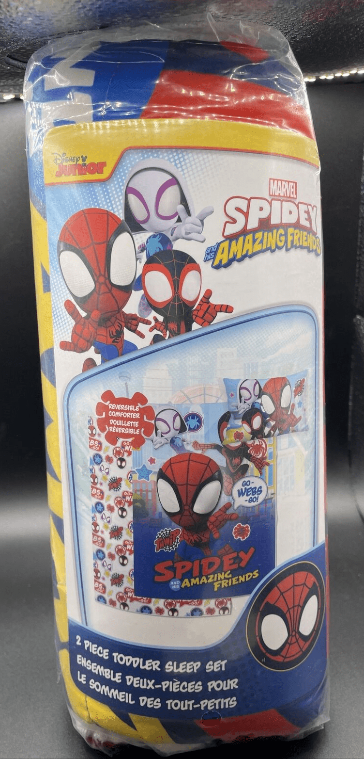 Nemcor 2-Piece Spidey & His Amzing Friends Comforter Bed Set, Toddler