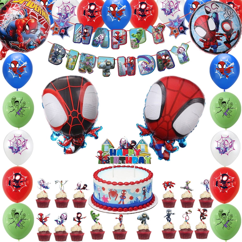 Spidey and his Amazing Friends Party Decorations – Dae2Dae Events