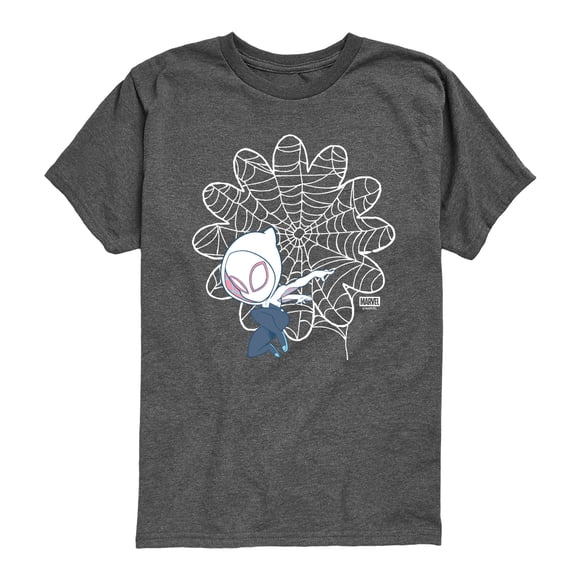 Spidey & His Amazing Friends - Ghost Spider Daisy Web - Youth Boys Short Sleeve Graphic T-Shirt