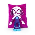 thumbnail image 1 of Spidey & His Amazing Friends Purple Gwen Ghost-Spider 3D Snuggle Pillow, 100% Microfiber, 1 of 5