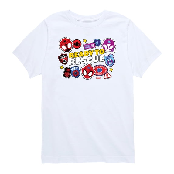 Spidey & His Amazing Friends - Ready To Rescue - Toddler Boys Short Sleeve Graphic T-Shirt