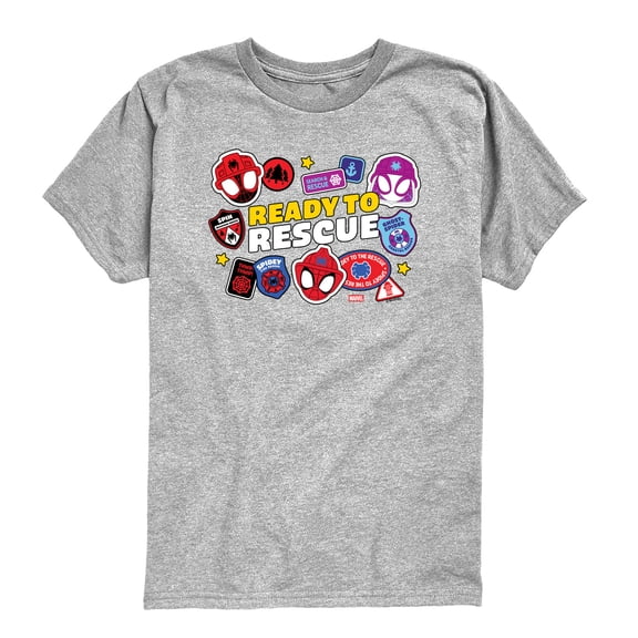 Spidey & His Amazing Friends - Ready To Rescue - Toddler Boys Short Sleeve Graphic T-Shirt