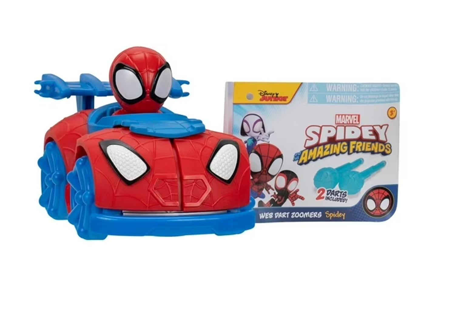Spidey & His Amazing Friends - Spider-Man Web Dart Zoomers