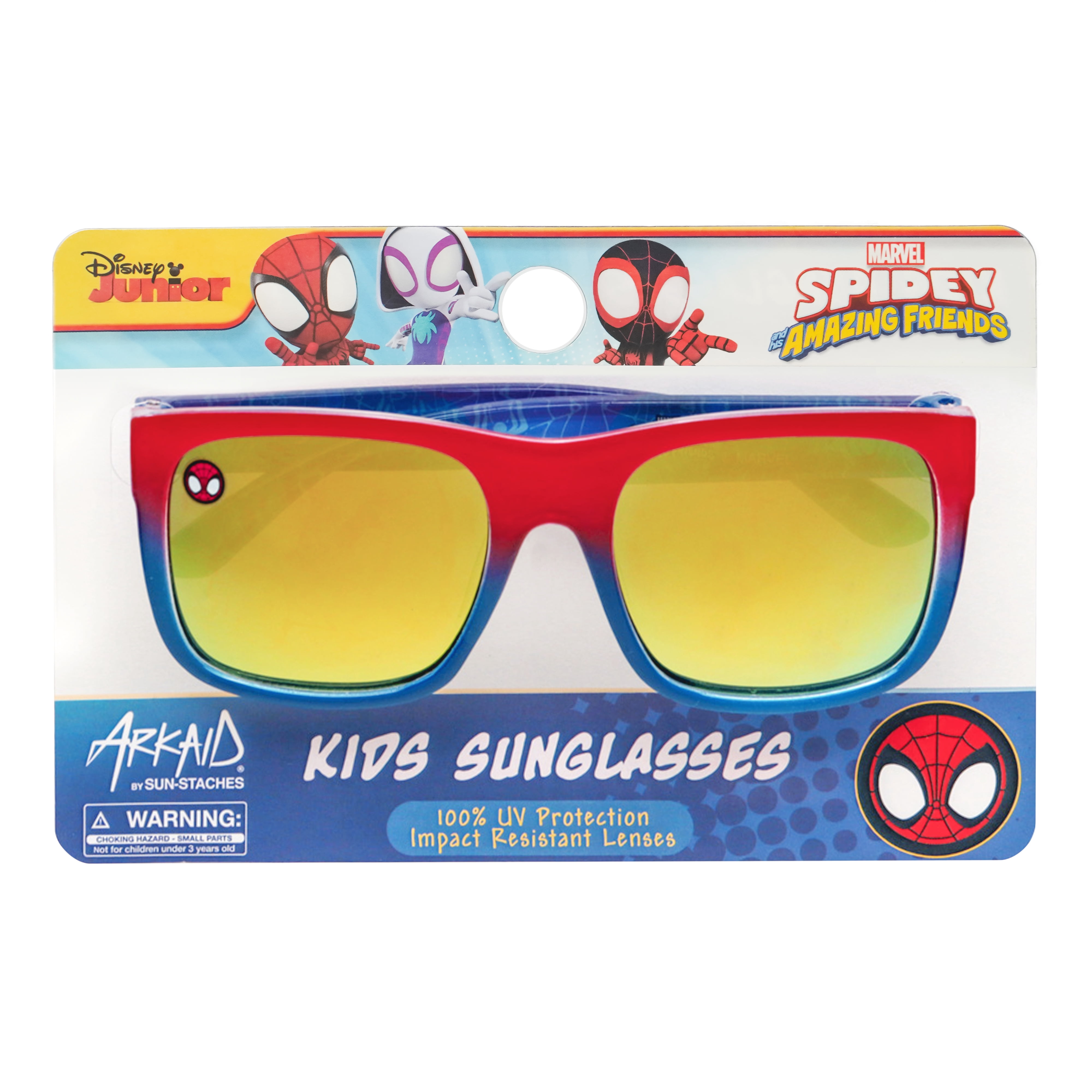 Spidey Red to Blue Gradient Sunglasses