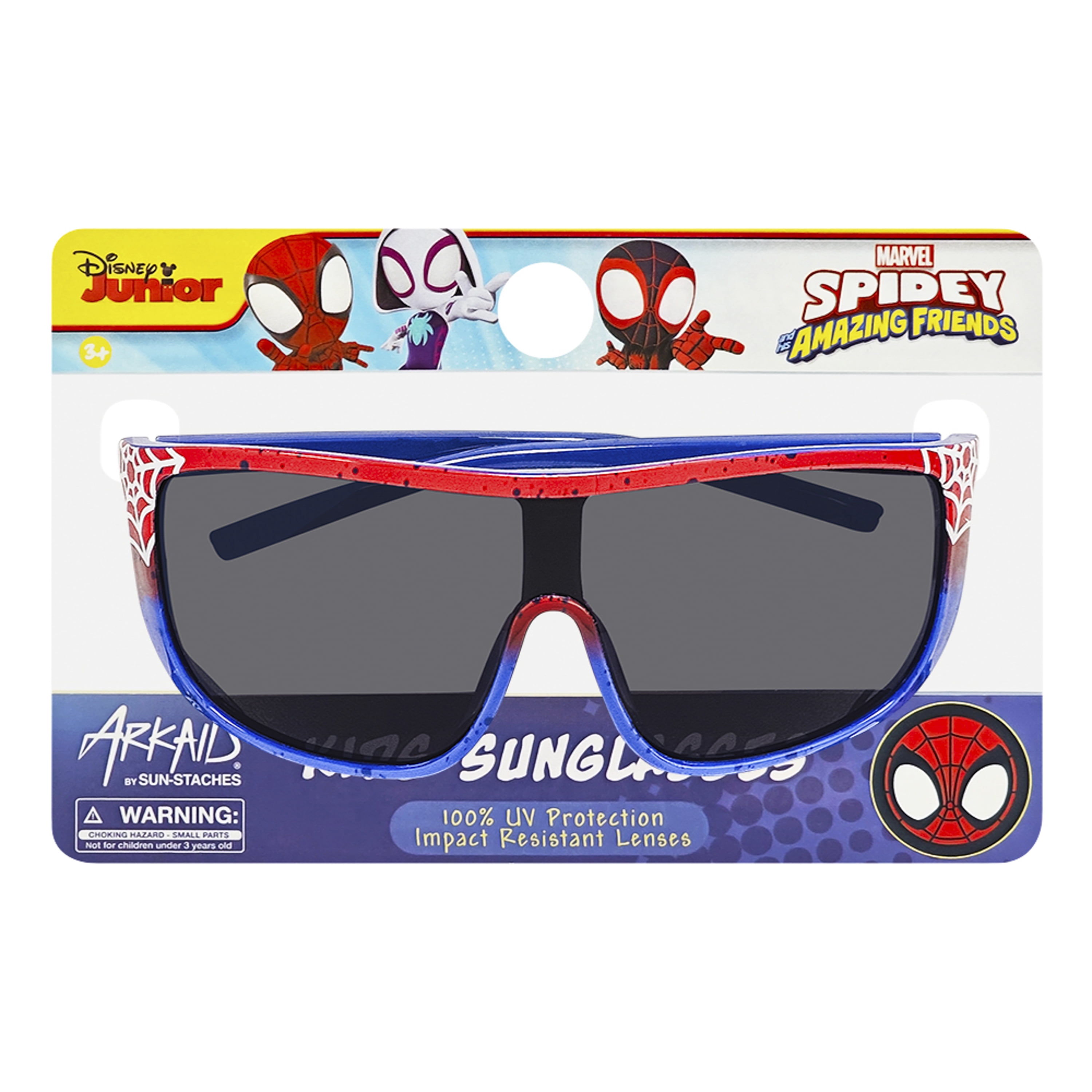 Spidey Red to Blue Large Sports Wrap Sunglasses