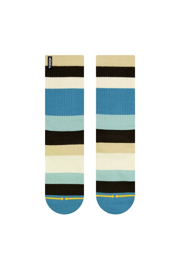Spidey Seashore Bamboo Stripes Crew Socks