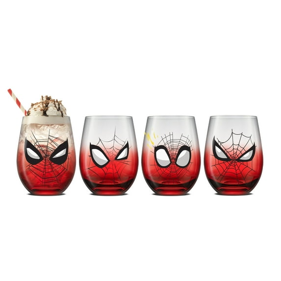 Spidey Sense Stemless Glass, 19oz set of 4