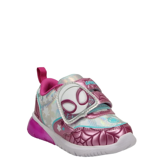 Spidey Toddler Girl Light-Up Sneaker with On/Off Power Button
