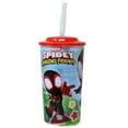 thumbnail image 1 of Spider-Man 846950 16 oz Marvel Comics Spidey & Friends PP Sports Tumbler with Straw, 1 of 5