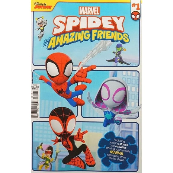Spidey and His Amazing Friends #1 VF ; Marvel Comic Book