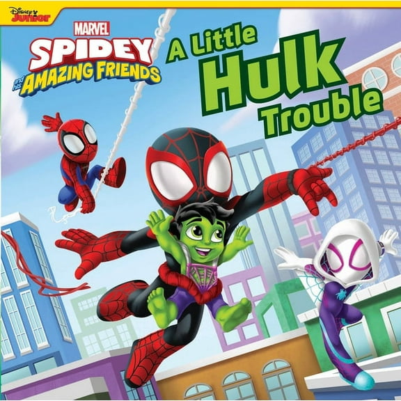Spidey and His Amazing Friends: A Little Hulk Trouble, (Board Book)
