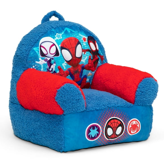Spidey and His Amazing Friends Cozee Buddy Chair by Delta Children, Blue