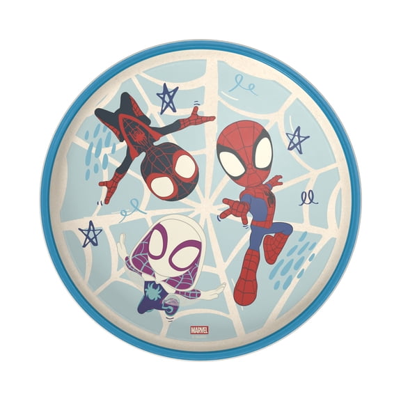 Zak Designs Spidey and His Amazing Friends 8" Round Plate