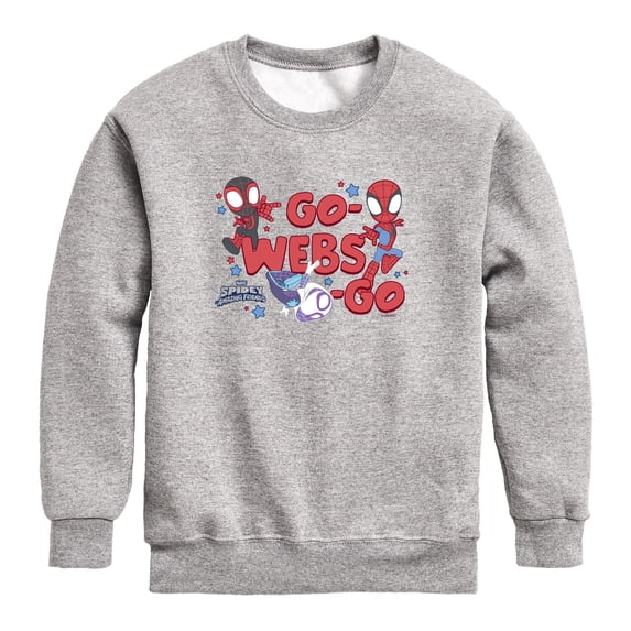 Spidey and His Amazing Friends - Go Webs Go Graphic Fleece Sweatshirt