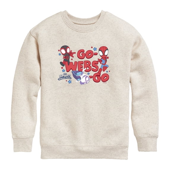 Spidey and His Amazing Friends - Go Webs Go Graphic Fleece Sweatshirt