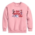 thumbnail image 1 of Spidey and His Amazing Friends - Go Webs Go Graphic Fleece Sweatshirt, 1 of 4