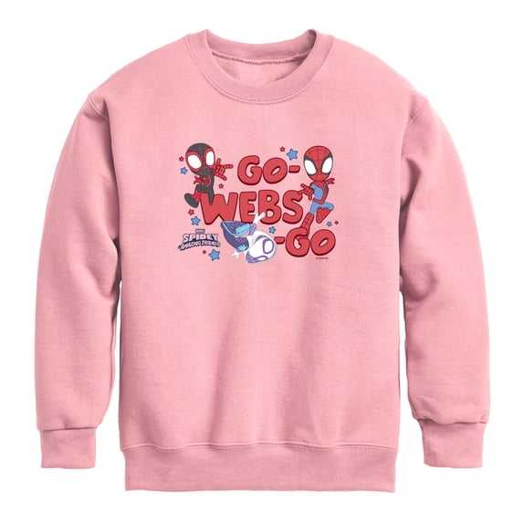 Spidey and His Amazing Friends - Go Webs Go Graphic Fleece Sweatshirt