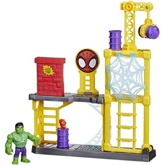 Hasbro Marvel Spidey and His Amazing Friends Hulks Smash Yard