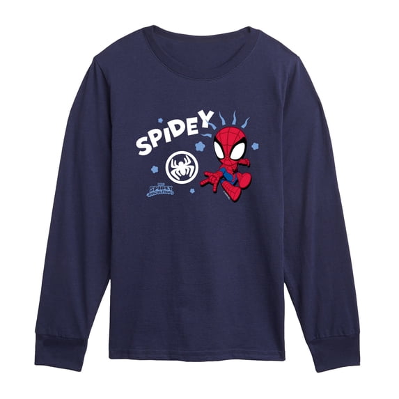 Spidey and His Amazing Friends - Spidey Toddler Long Sleeve Graphic T-Shirt