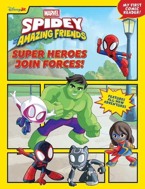 Spidey and His Amazing Friends Super Heroes Join Forces!, (Hardcover)