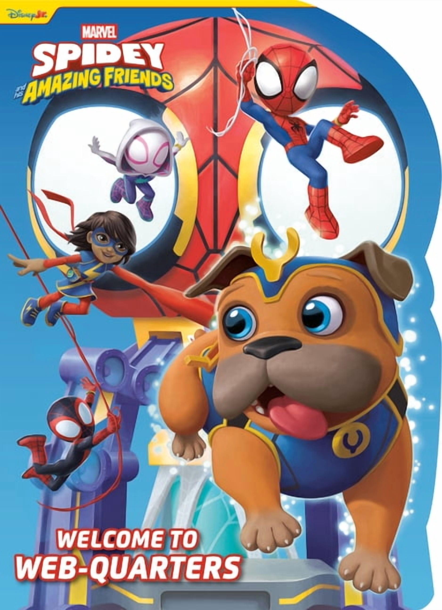 Spidey and His Amazing Friends: Welcome to Web-Quarters (Marvel), (Board Book)