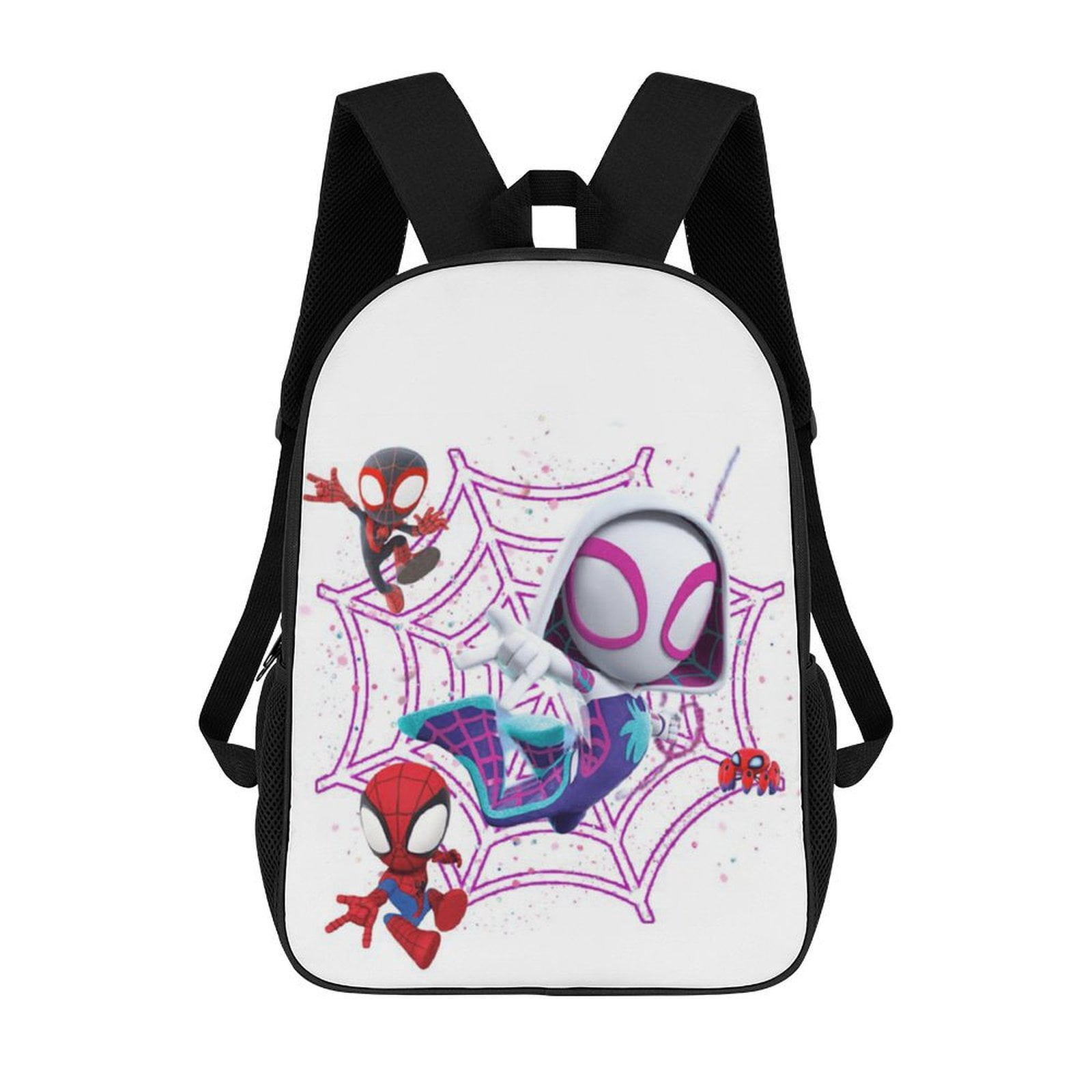 Spidey and his Amazing Friends Anime Backpack Peripheral Cartoon Schoolbag Computer Bag 17 Inch
