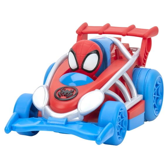 Spider-Man, Pull Back Vehicle, 6" Webbed Wheelie, Spidey - Walmart.com