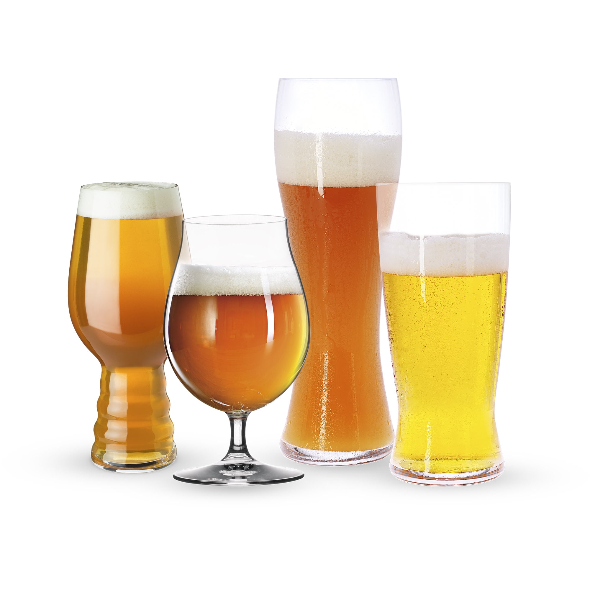 Spiegelau 4-Piece Clear Crystal Craft Beer Tasting Kit