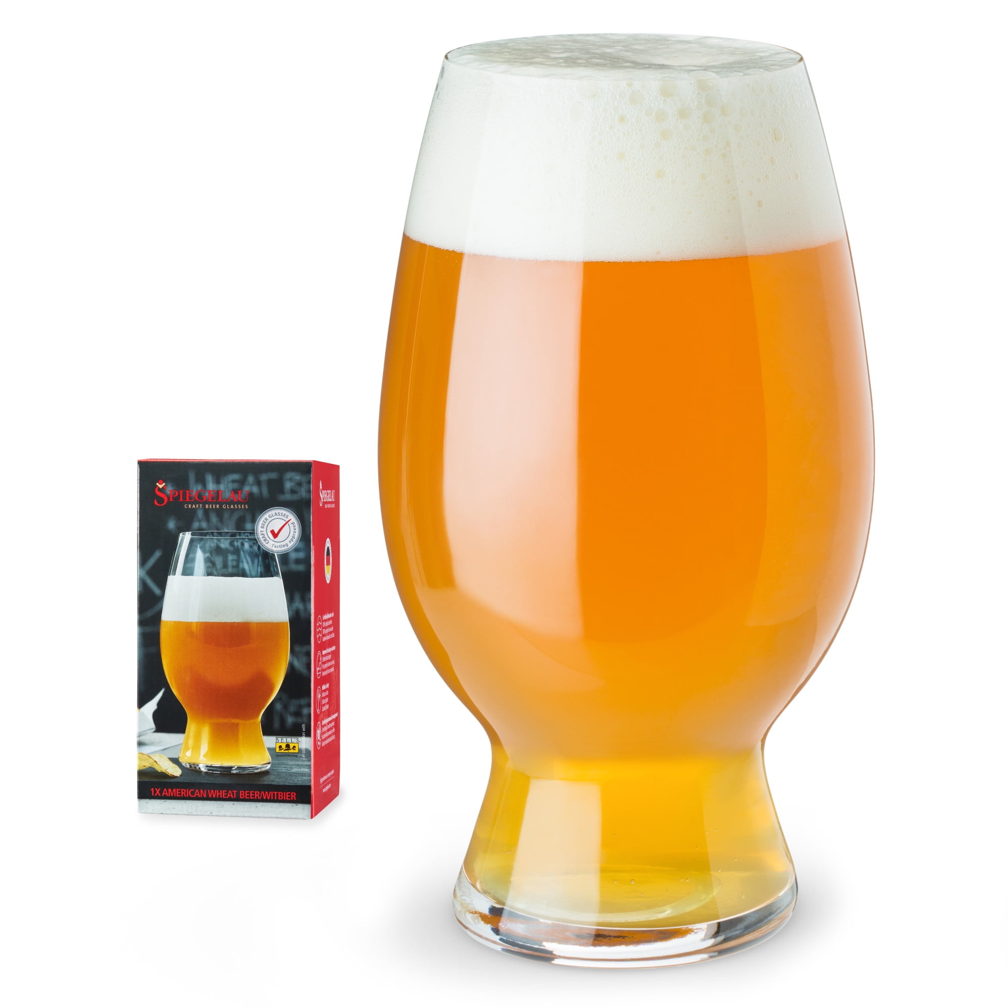 Spiegelau IPA Craft Beer Glasses - 19.1 oz - 2 Pack - Designed with Dogfish  Head & Sierra Nevada