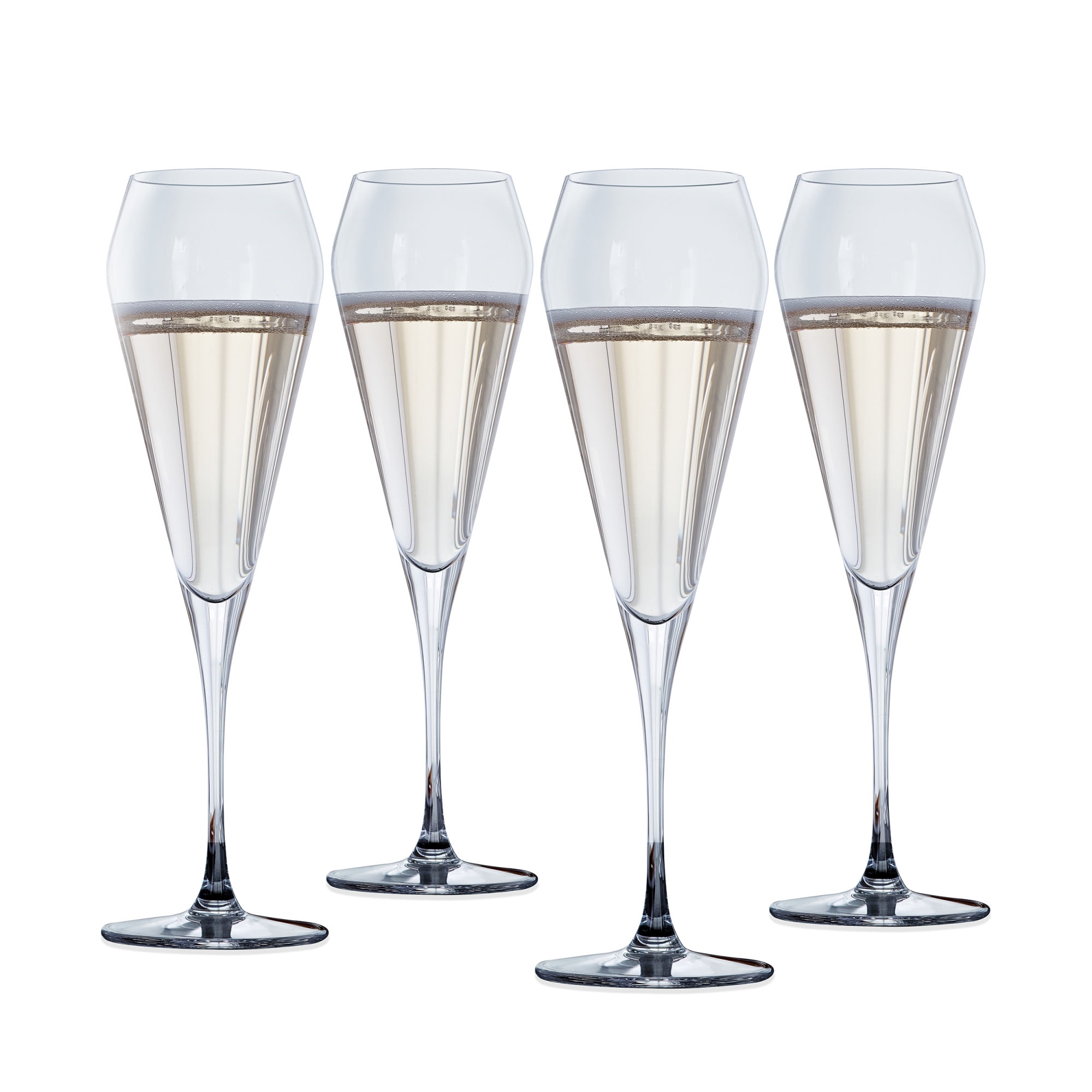 Spiegelau Willsberger Clear Crystal Champagne Flute Set of 4