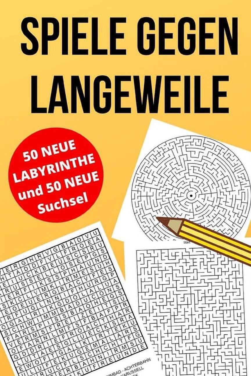 Spiele gegen Langeweile Vertreiben Sie sich die langeweile mit Suchsel und Labyrinthe lösen
