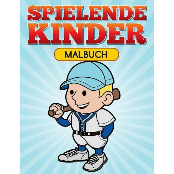 Spielende Kinder Malbuch, (Paperback)