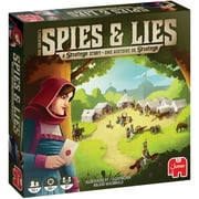 Spies & Lies - A Strategy Story Board Game, Two Player Game of Deduction & Deception, Jumbo Games, Head-To-Head Ages 12+, 2 Players, 30 Minute Playing Time