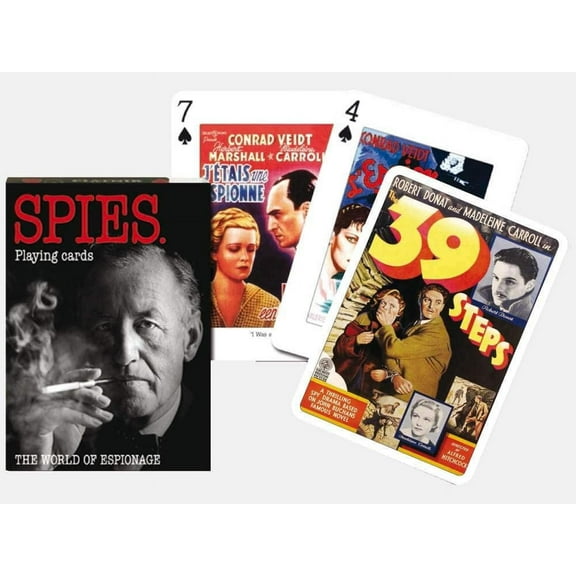 Spies Playing Cards by Piatnik