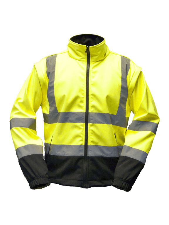 Clearance Item !!!
Spiewak VizGuard Performance Jacket / Liner Softshell, HV-Yellow, 3X-Large / Long