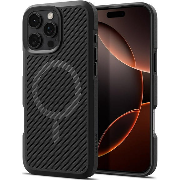 Spigen Core Armor MagFit Designed for iPhone 6.9" Case [Military-Grade Protection] Compatible with MagSafe - Matte Black