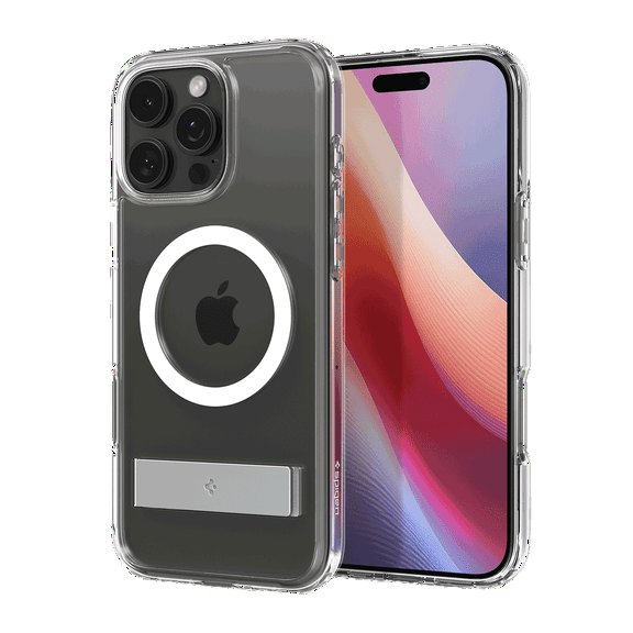 Spigen Slim Armor Essential S MagFit Designed for iPhone 16 Pro Max Case [Military-Grade Protection] Compatible with MagSafe - Crystal Clear