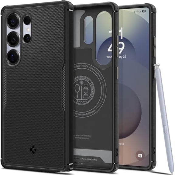 Spigen Core Armor MagFit Designed for SP691 Case (2025) [Military-Grade Protection] Compatible with MagSafe - Matte Black